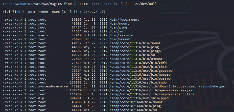 HackTheBox “Magic” Walkthrough, figure 18
