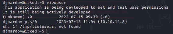 HackTheBox “Irked” Walkthrough, figure 18