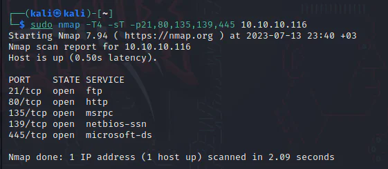 HackTheBox “Conceal” Walkthrough, figure 9