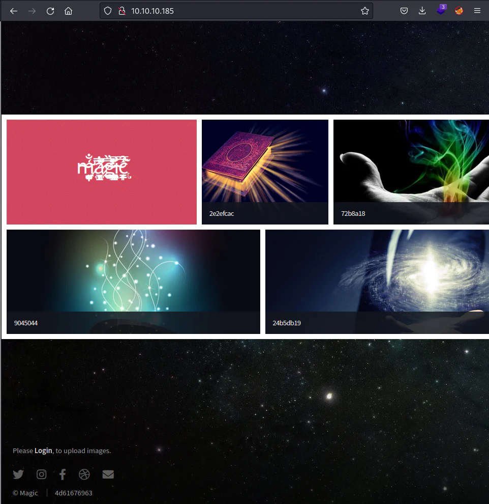 HackTheBox “Magic” Walkthrough, figure 3