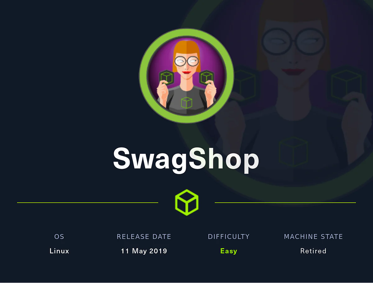 HackTheBox “SwagShop” Walkthrough, figure 1