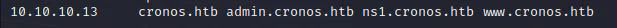HackTheBox “Cronos” Walkthrough, figure 5