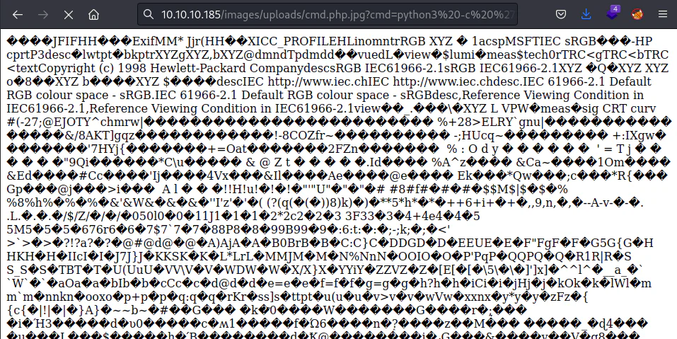 HackTheBox “Magic” Walkthrough, figure 12