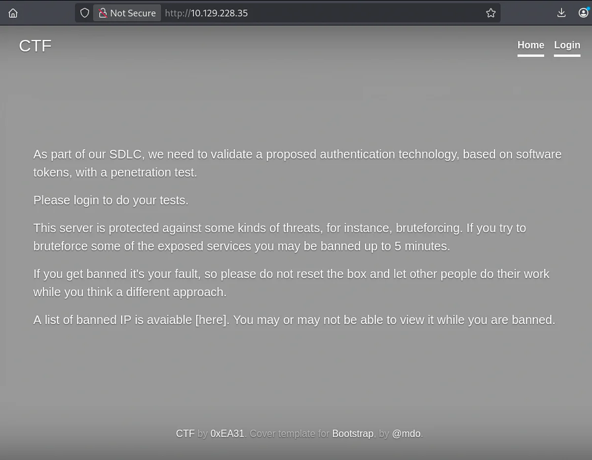 HackTheBox “CTF” Walkthrough, figure 3