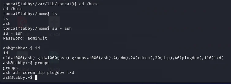 HackTheBox “Tabby” Walkthrough, figure 20