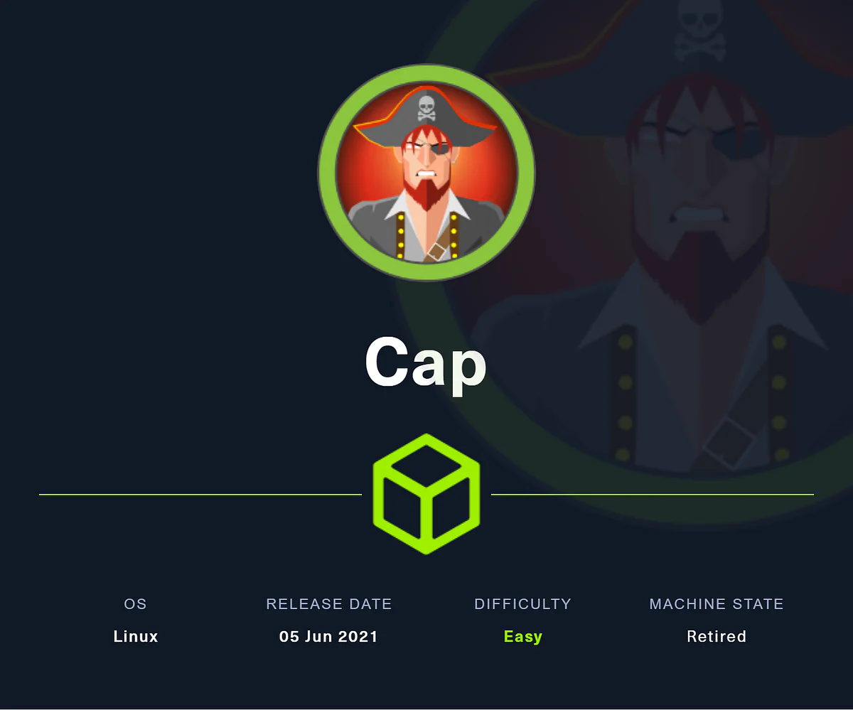 HackTheBox “Cap” Walkthrough, figure 1