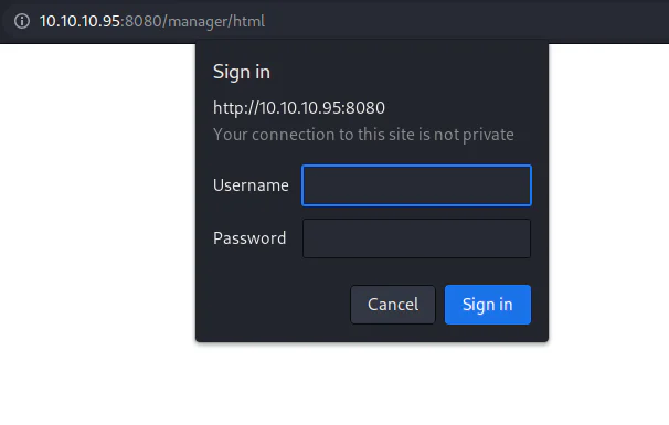 HackTheBox “Jerry” Walkthrough, figure 4