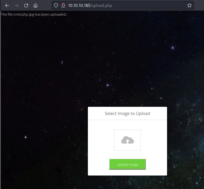 HackTheBox “Magic” Walkthrough, figure 9
