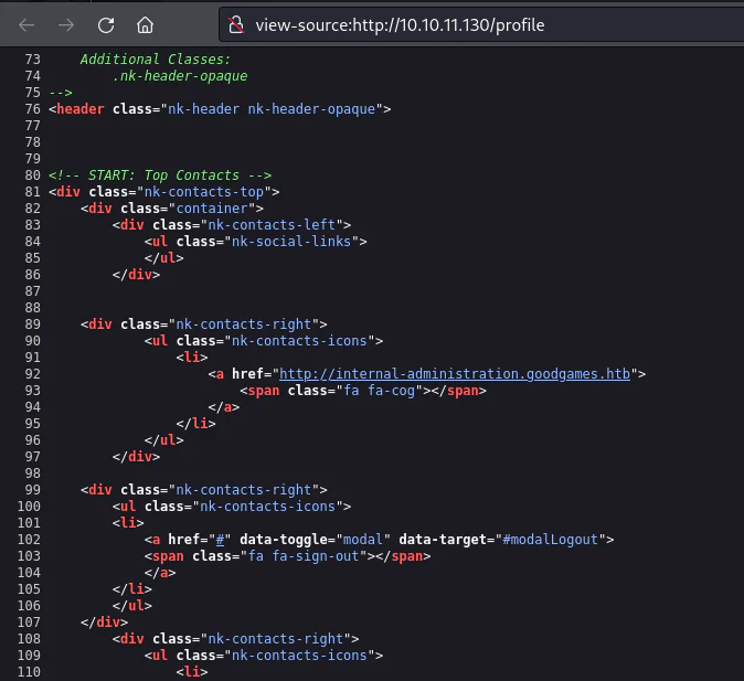 HackTheBox “GoodGames” Walkthrough, figure 8