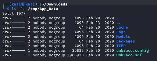 HackTheBox “Remote” Walkthrough, figure 6