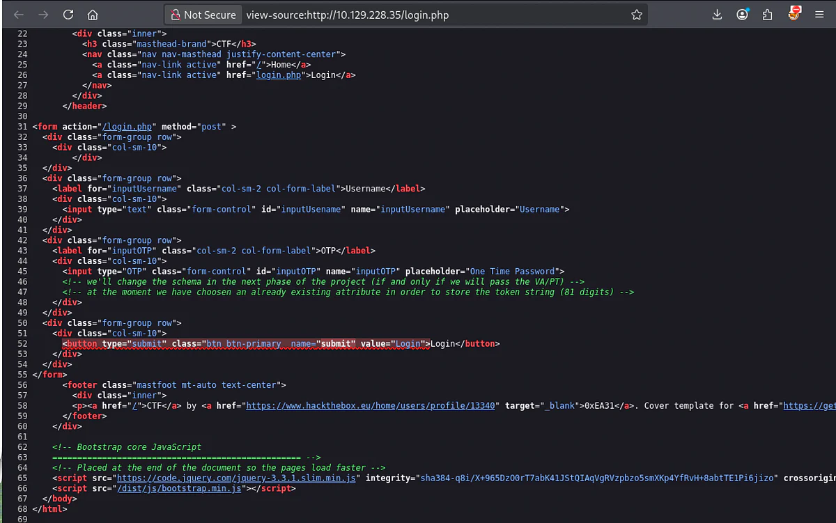 HackTheBox “CTF” Walkthrough, figure 4