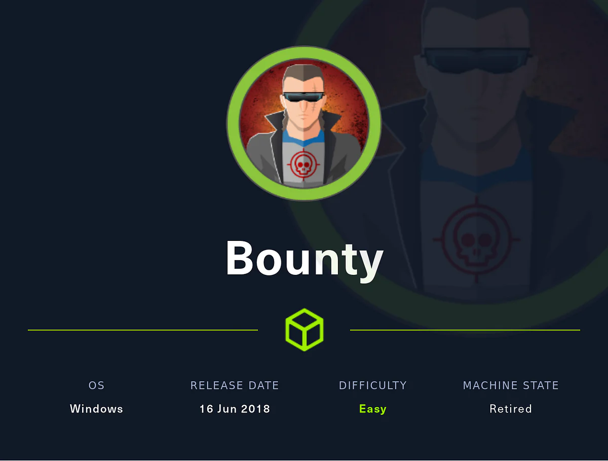 HackTheBox “Bounty” Walkthrough, figure 1