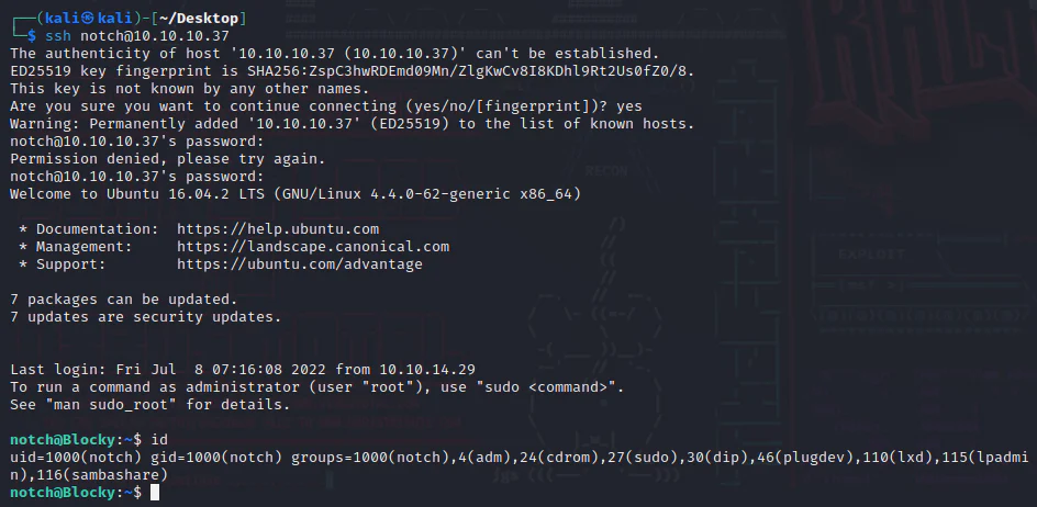 HackTheBox “Blocky” Walkthrough, figure 8
