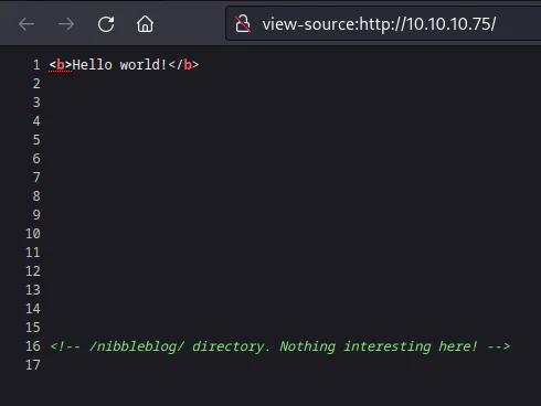 HackTheBox “Nibbles” Walkthrough, figure 4