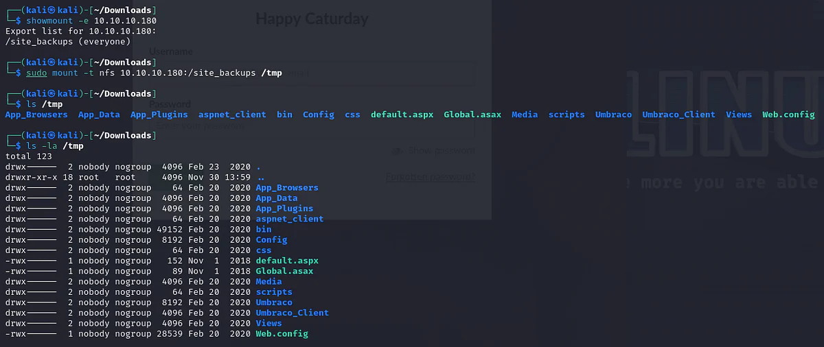 HackTheBox “Remote” Walkthrough, figure 5