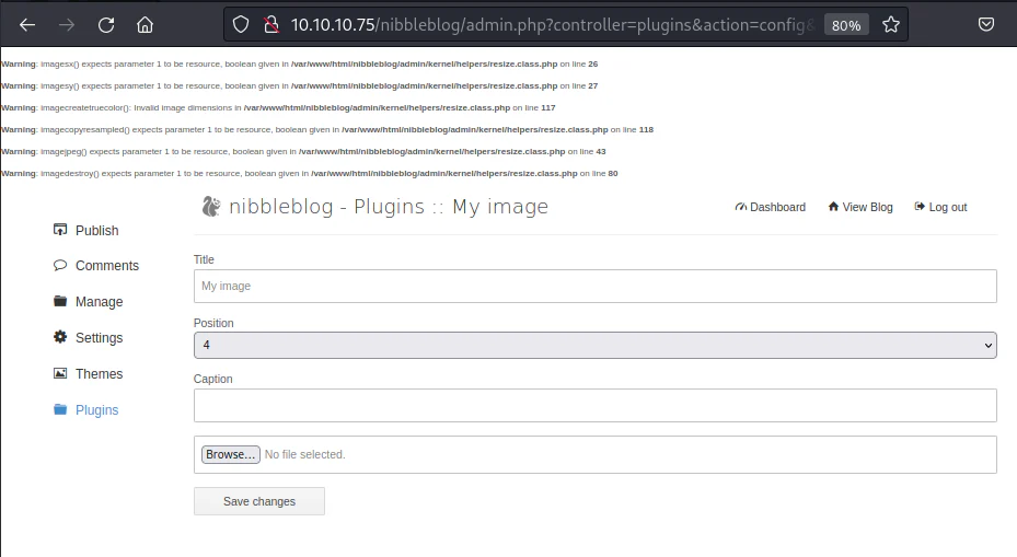 HackTheBox “Nibbles” Walkthrough, figure 23
