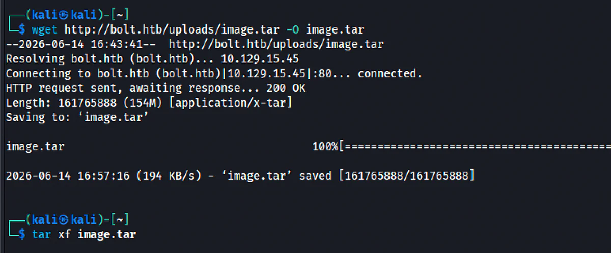 HackTheBox “Bolt” Walkthrough, figure 6