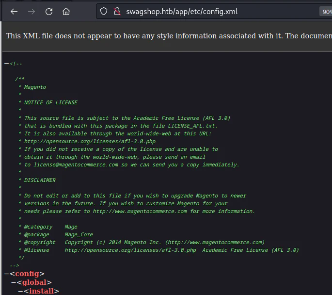 HackTheBox “SwagShop” Walkthrough, figure 7