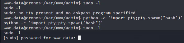 HackTheBox “Cronos” Walkthrough, figure 19