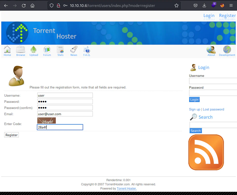 HackTheBox “Popcorn” Walkthrough, figure 6