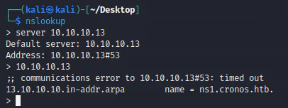 HackTheBox “Cronos” Walkthrough, figure 3