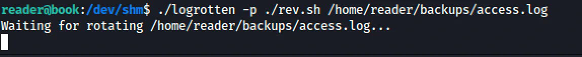 HackTheBox “Book” Walkthrough, figure 14