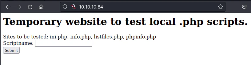 HackTheBox “Poison” Walkthrough, figure 3