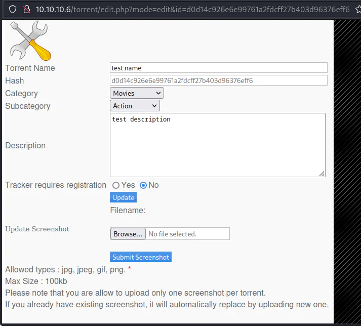 HackTheBox “Popcorn” Walkthrough, figure 10