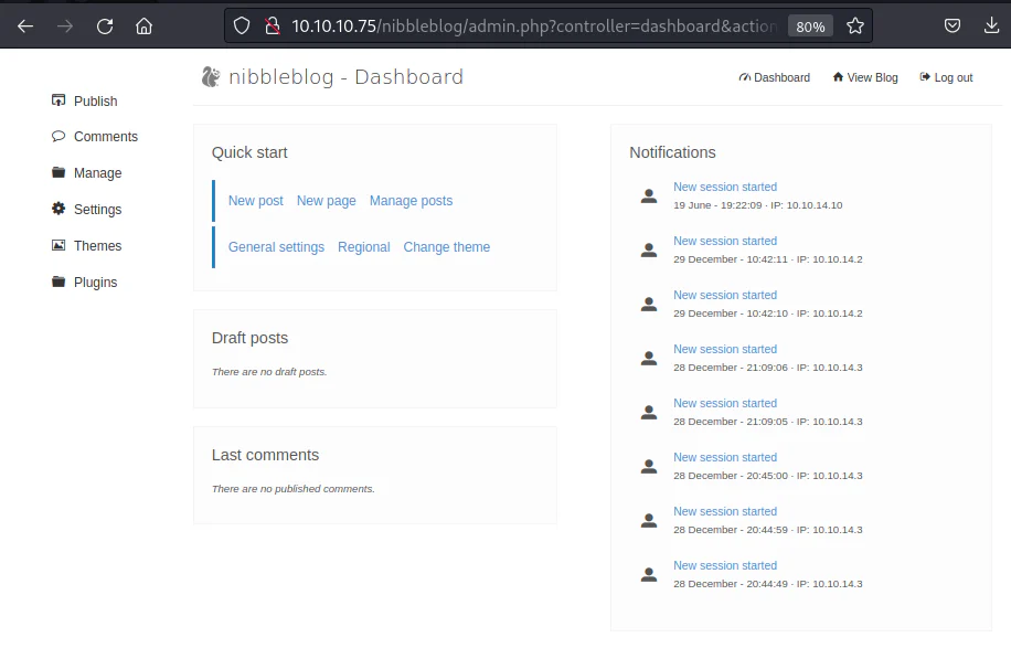 HackTheBox “Nibbles” Walkthrough, figure 12