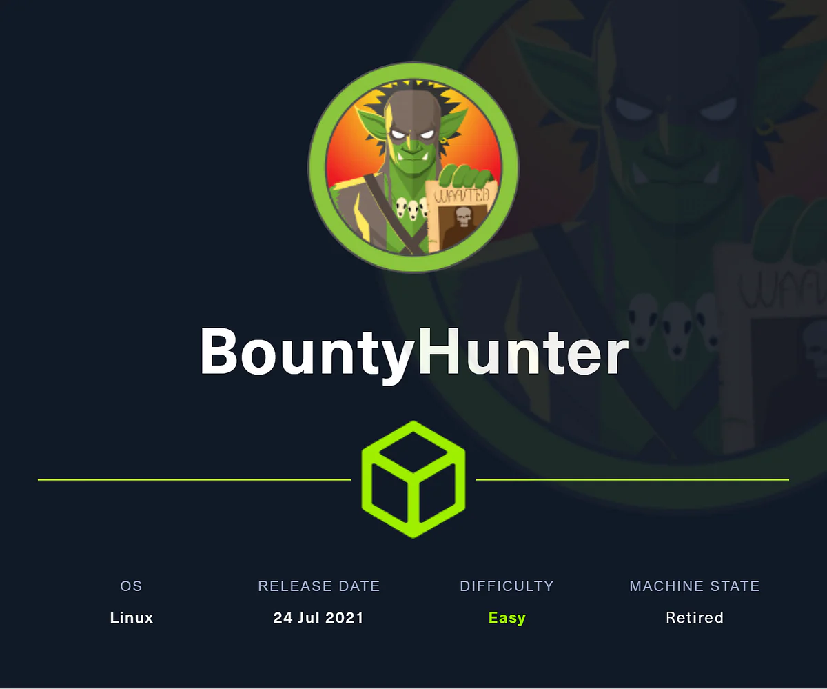 HackTheBox “BountyHunter” Walkthrough, figure 1