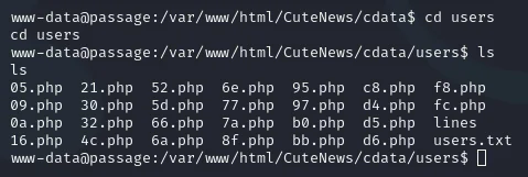 HackTheBox “Passage” Walkthrough, figure 11