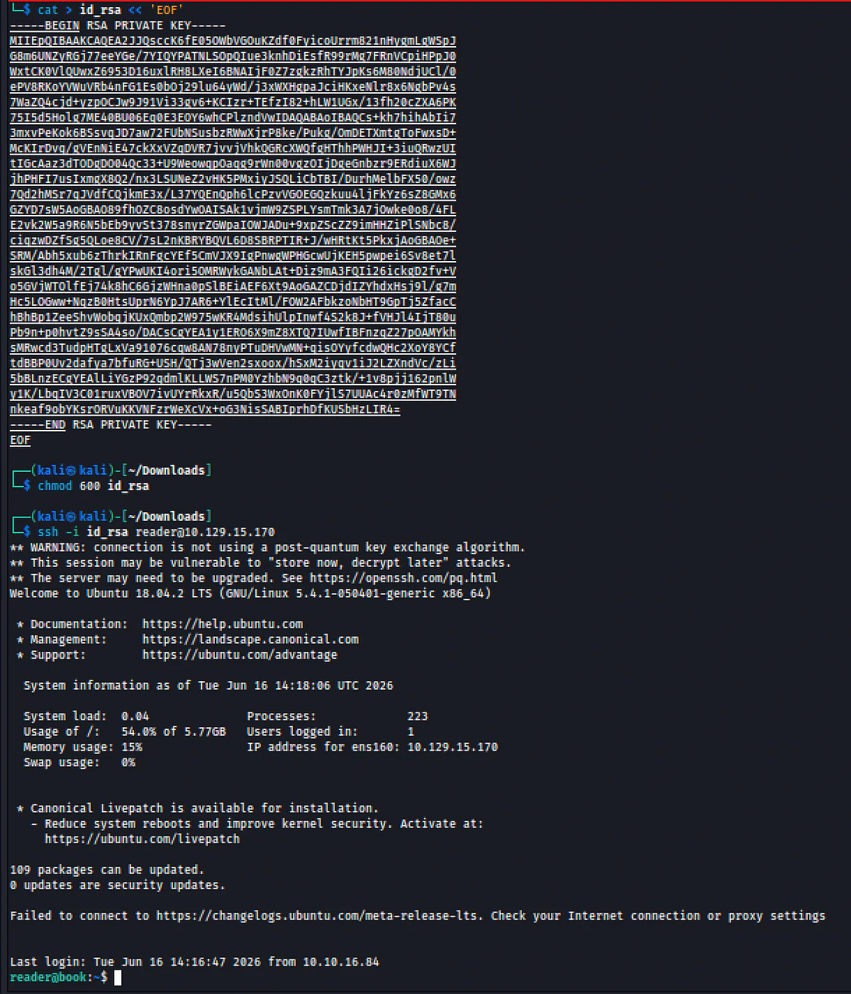 HackTheBox “Book” Walkthrough, figure 9