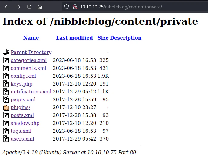 HackTheBox “Nibbles” Walkthrough, figure 9