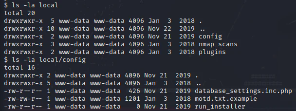 HackTheBox “OpenAdmin” Walkthrough, figure 9