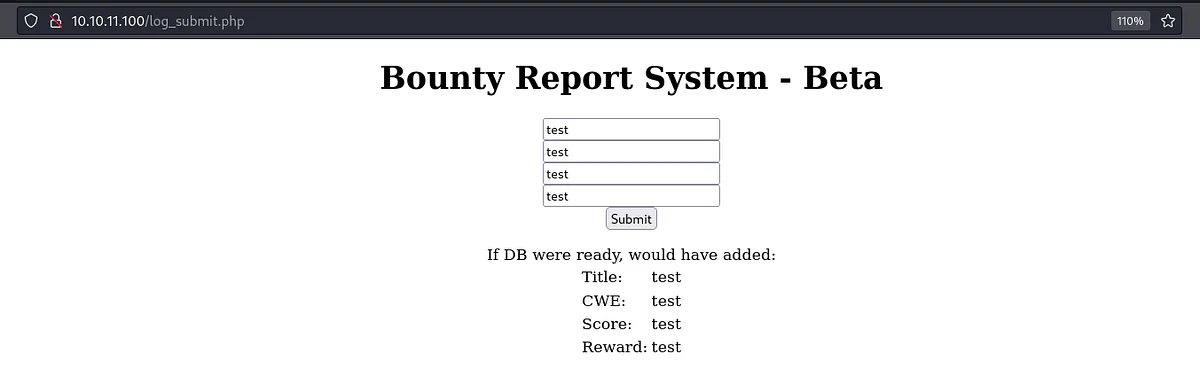 HackTheBox “BountyHunter” Walkthrough, figure 9