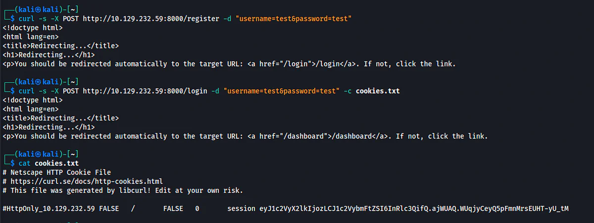 HackTheBox “CodePartTwo” Walkthrough, figure 4
