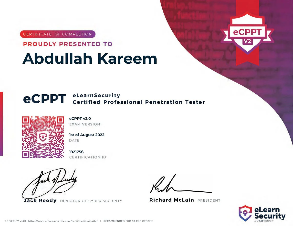 eCPPT: eLearnSecurity Certified Professional Penetration Tester — Review, figure 5