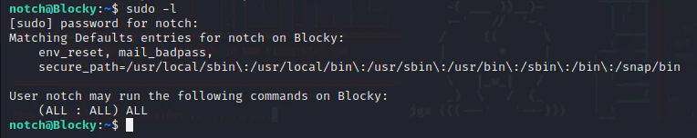 HackTheBox “Blocky” Walkthrough, figure 9